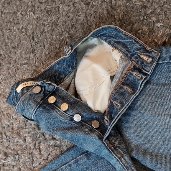 PacSun Classic Blue Denim Jeans - Picture 2 of 8